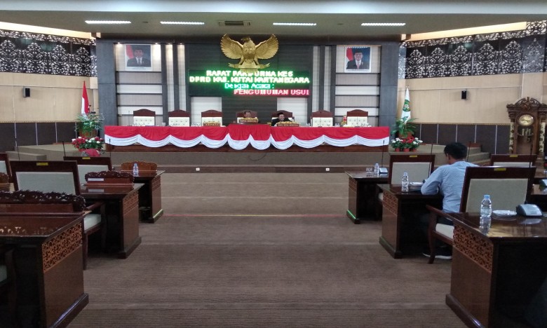DPRD Kukar Gelar Paripurna Usulan Pimpinan Definitif