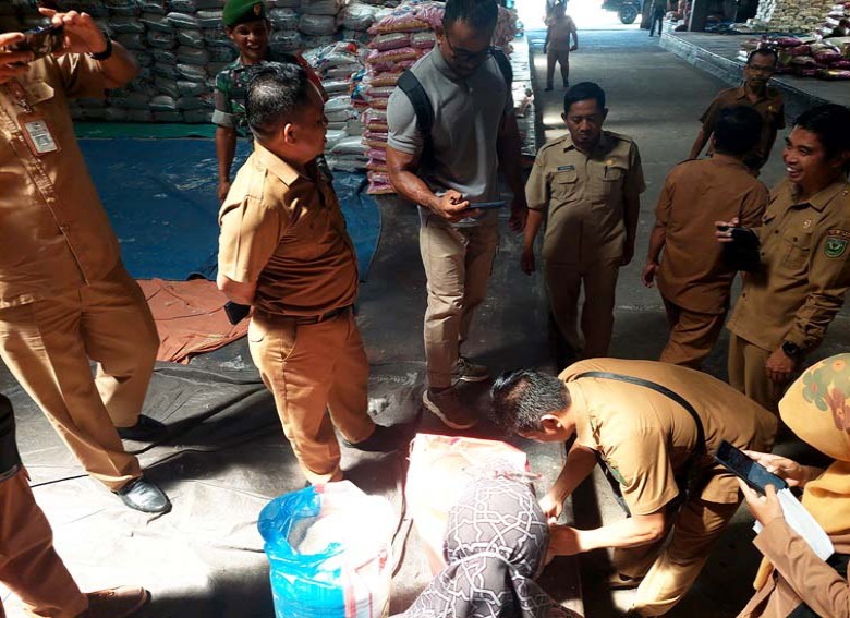 Satgas Pangan Berau Sidak Distributor Beras, Pastikan Tidak Ada Oplosan