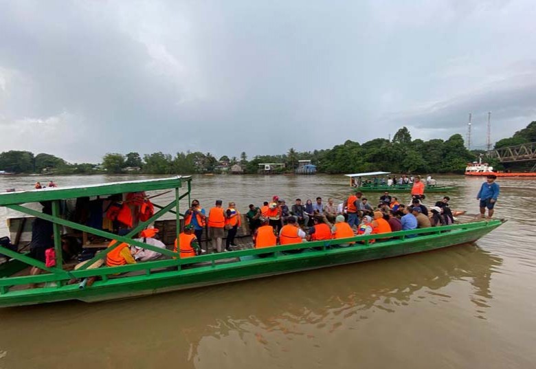 Penutupan Jembatan Sambaliung, Pengendara Roda Dua Masih Bisa Melintasi