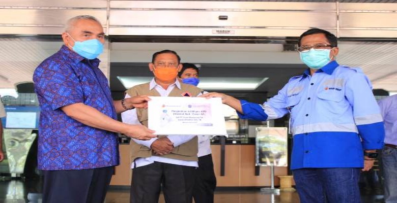 Gubernur Apresiasi Perusahaan Penyumbang APD