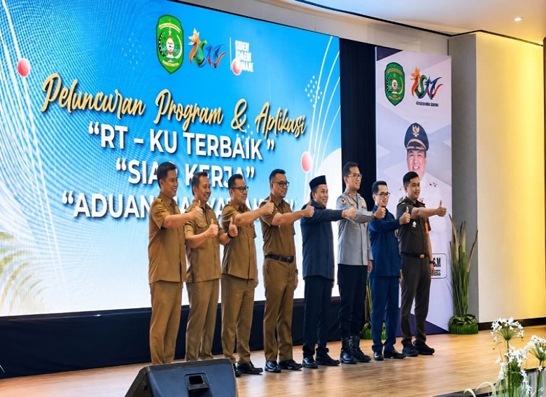 Setahun Aulia-Rendi Memimpin, Pemkab Kukar Luncurkan Program RT-Ku Terbaik dan Dua Aplikasi Layanan Publik