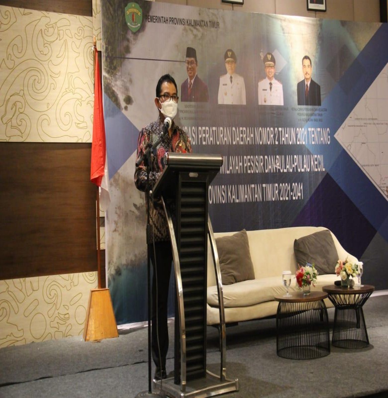 Asisten II Setprov Kaltim Buka Sosialisasi Perda RZWP3K