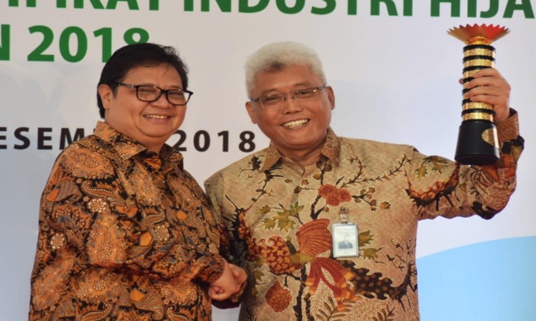 Pupuk Kaltim Kembali Raih Peringkat Tertinggi Penerapan Industri Hijau