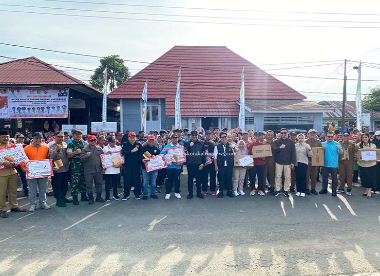 4 Desa dan 2 Kelurahan di Kukar Raih Predikat Pelaksana Terbaik Gotong Royong