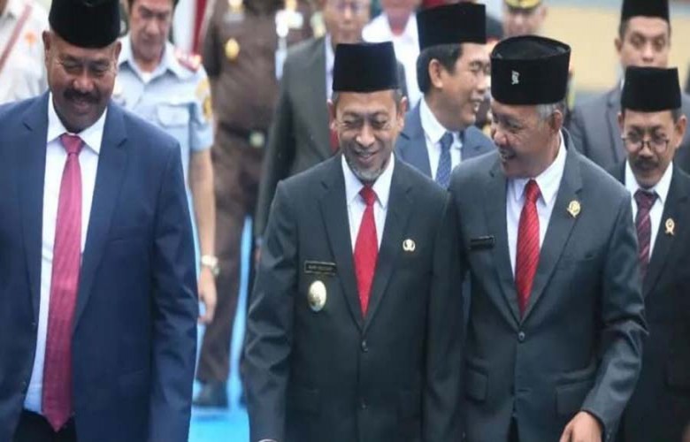 Wakil Ketua DPRD Kaltim Muhammad Samsun Mengikuti Upacara Peringatan Perjuangan Merah Putih ke 76