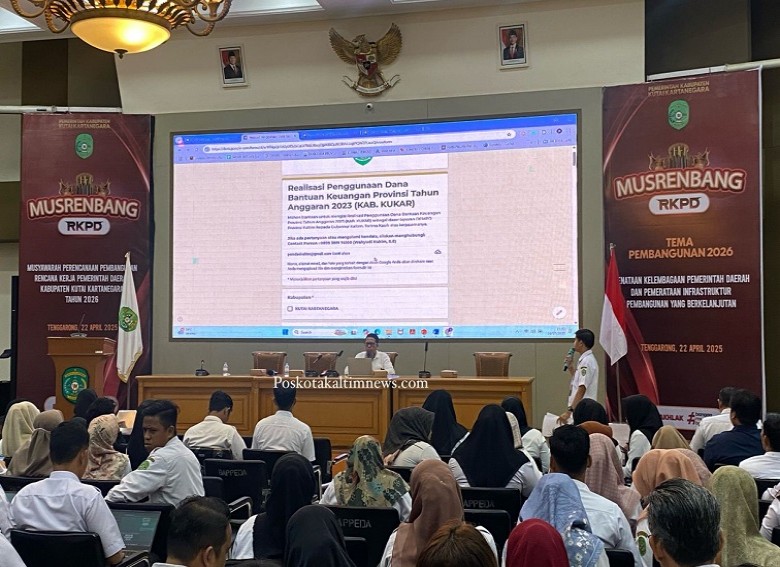 DPMD Kukar Lakukan Monitoring dan Evaluasi Bankeu Pemdes 2023–2025