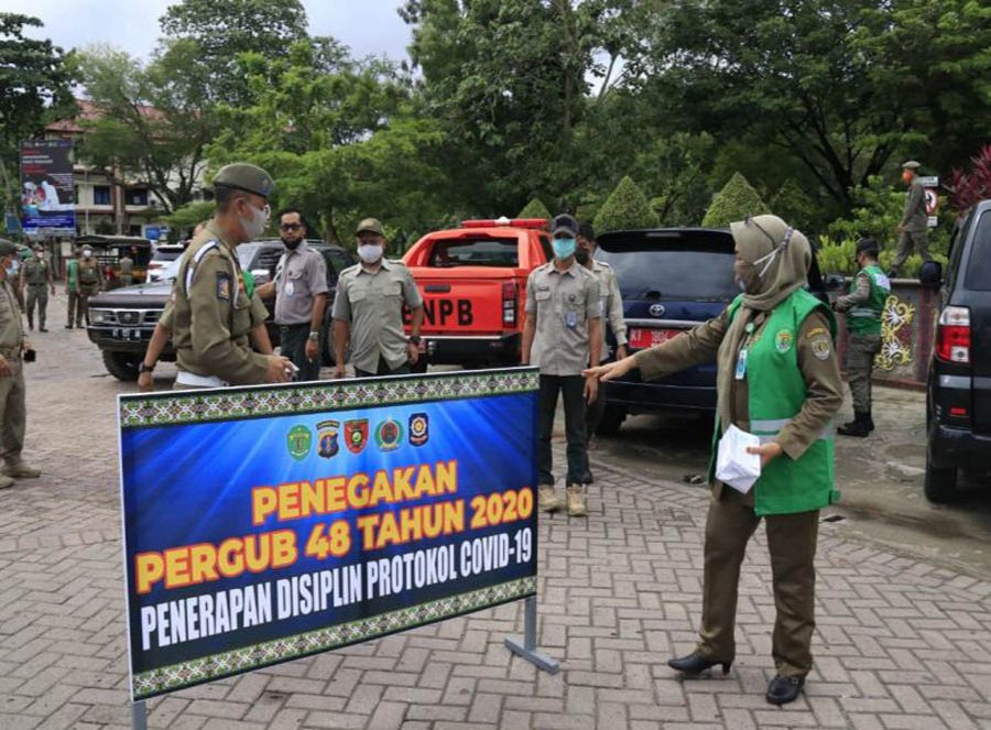 Pemprov Gerakan Disiplin Protokol Kesehatan