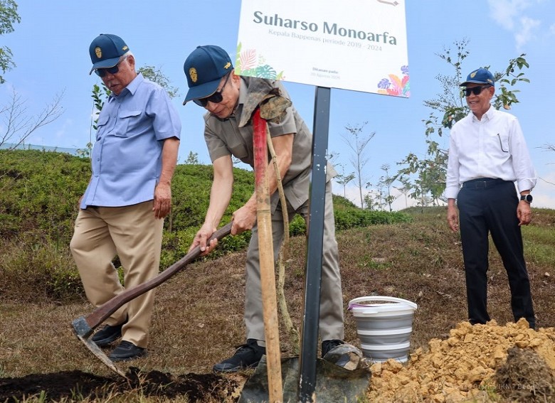 Kepala Otorita IKN Terima Kunjungan Suharso Monoarfa di KIPP Nusantara