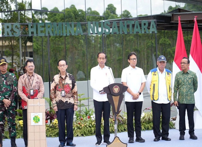Presiden Jokowi Resmikan Rumah Sakit Hermina Nusantara di IKN