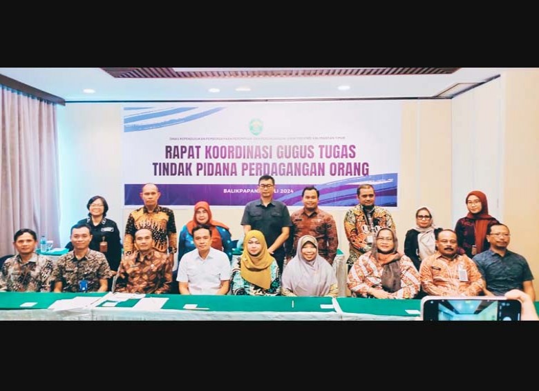 DKP3A Kaltim Gelar Rapat Koordinasi Pencegahan Perdagangan Orang