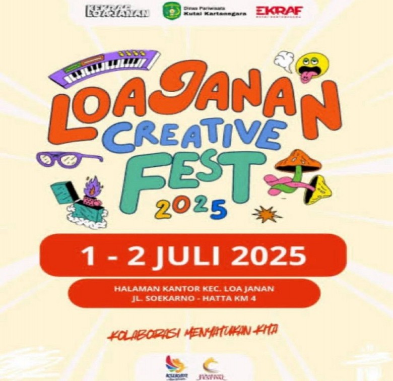 Gairahkan Semangat Ekonomi Kreatif, Loa Janan Creative Fest 2025 Digelar Juli 2025