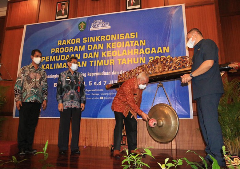 Gubernur Kaltim Buka Rakor Kepemudaan dan Keolahragaan