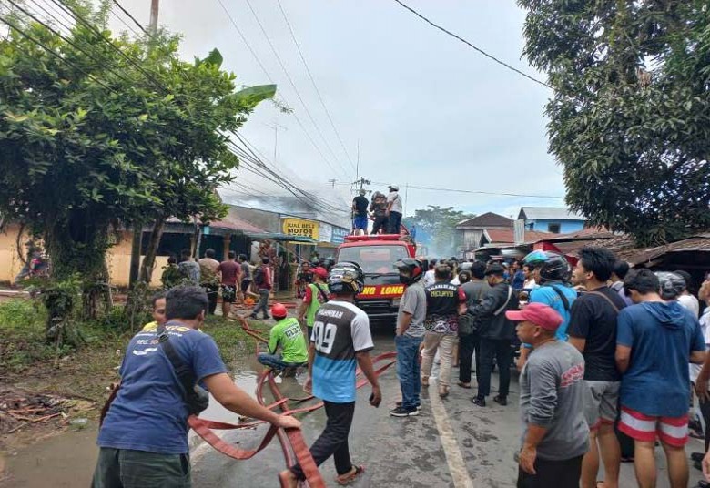 4 Rumah Terbakar di Tenggarong