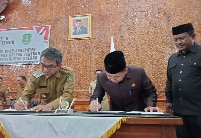 Pedoman Tata Kearsipan Dilingkungan Pemerintah Daerah Kutim Disahkan Menjadi Perda
