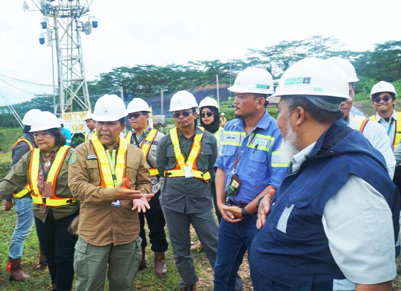 DLH Provinsi Monitoring Evaluasi Reklamasi dan Revegetasi Tambang PT Berau Coal, Anwar Sanusi: Profesional dan Bisa Dijadikan Contoh