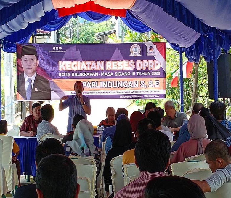 Reses Parlindungan, Warga Tanyakan Soal Pemasangan PDAM dan Pengendalian Banjir di Kawasan BDS