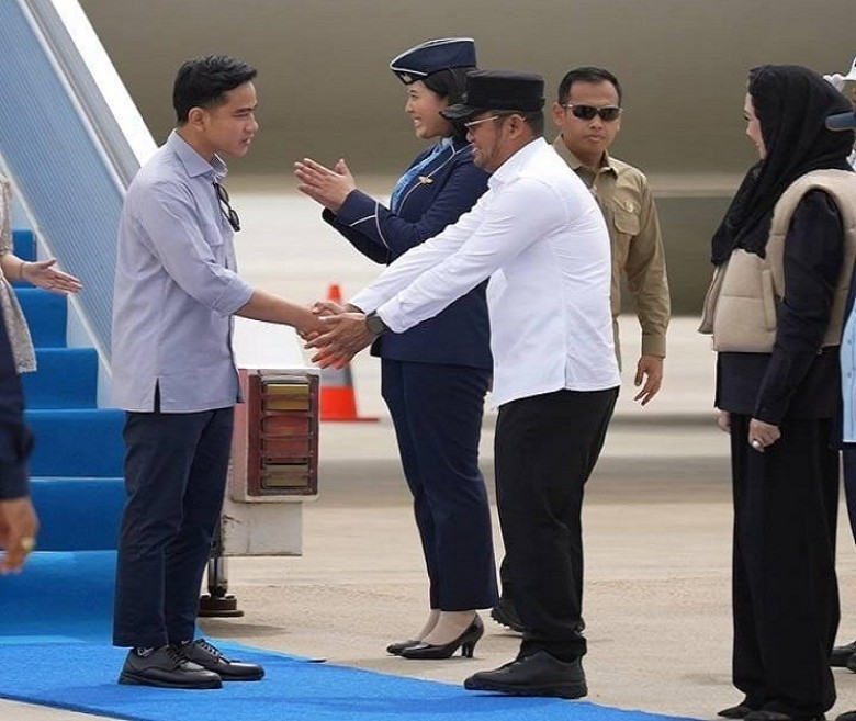 Gubernur Rudy Sambut Kedatangan Wapres Gibran di IKN