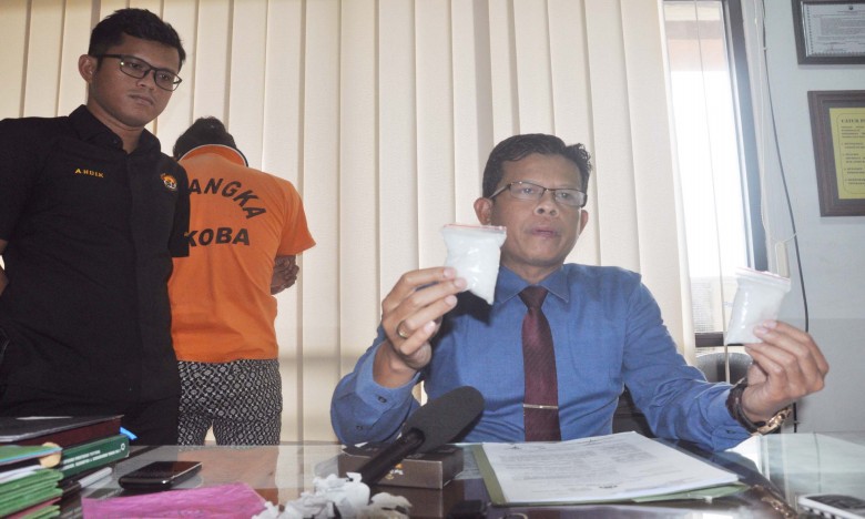 Wow, Polisi Gagalkan Peredaraan 100,25 Gram Sabu 