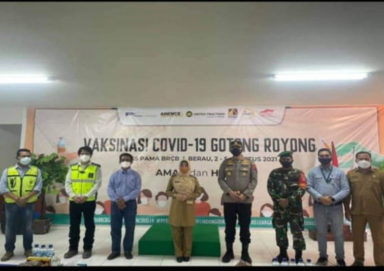 Bupati Berau Apresiasi Peran Swasta Dukung Vaksinasi