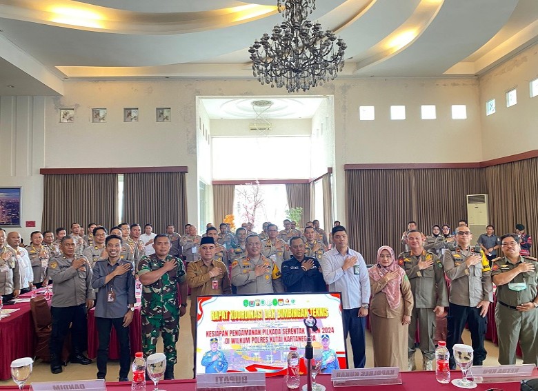 Hadiri Rakor dan Bimtek Lintas Sektoral, Ketua KPU Kukar Berharap Pilkada 2024 Berjalan Kondusif