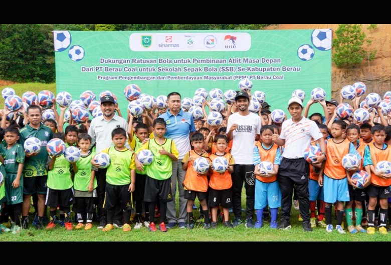 Bina Atlet Sepak Bola, PT Berau Coal Gandeng Dispora, FOSSBI Askab PSSI