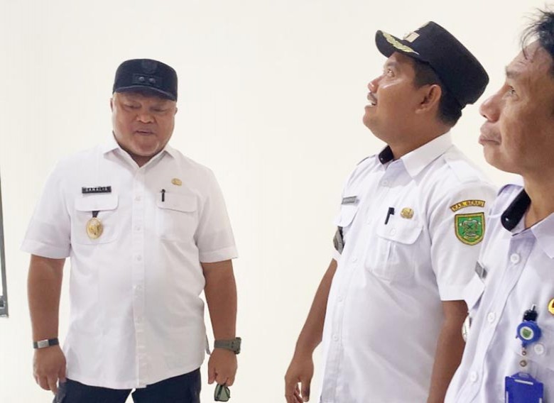 Gedung Layanan Terpadu Pulau Derawan Telah Rampung, Wabup Berau Lakukan Peninjauan