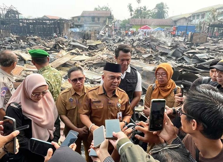 151 Warga Terdampak Kebakaran Danau Aji, Pemkab Kukar Turun Tangan Siapkan Penanganan