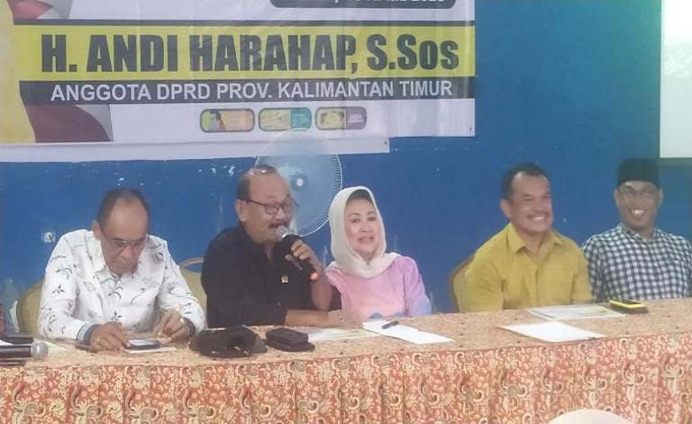 Anggota DPRD Kaltim Andi Harahap Gelar Penyebarluasan Perda, Harapkan Masyarakat Semakin Taat Pajak
