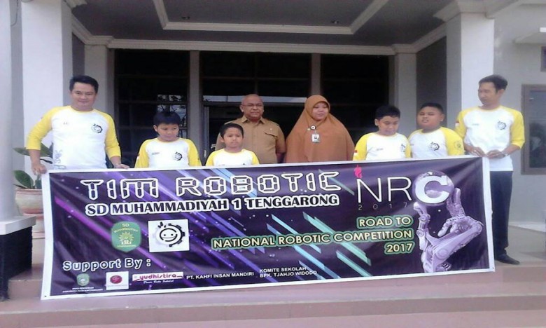 SD Muhammadiyah Tenggarong Ikuti Lomba Robotik Tingkat Nasional