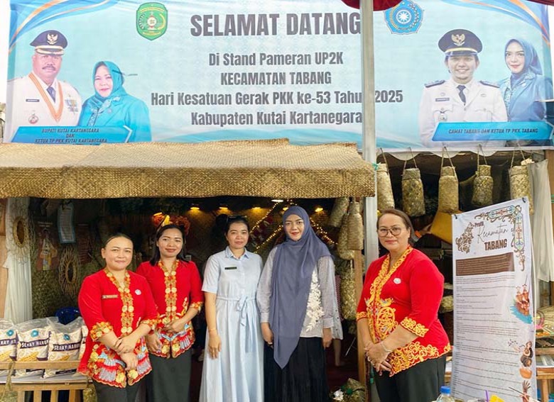 Manfaatkan Kearifan Lokal, Kecamatan Tabang Hadirkan Produk Kerajinan Berbahan Dasar Daun Pandan