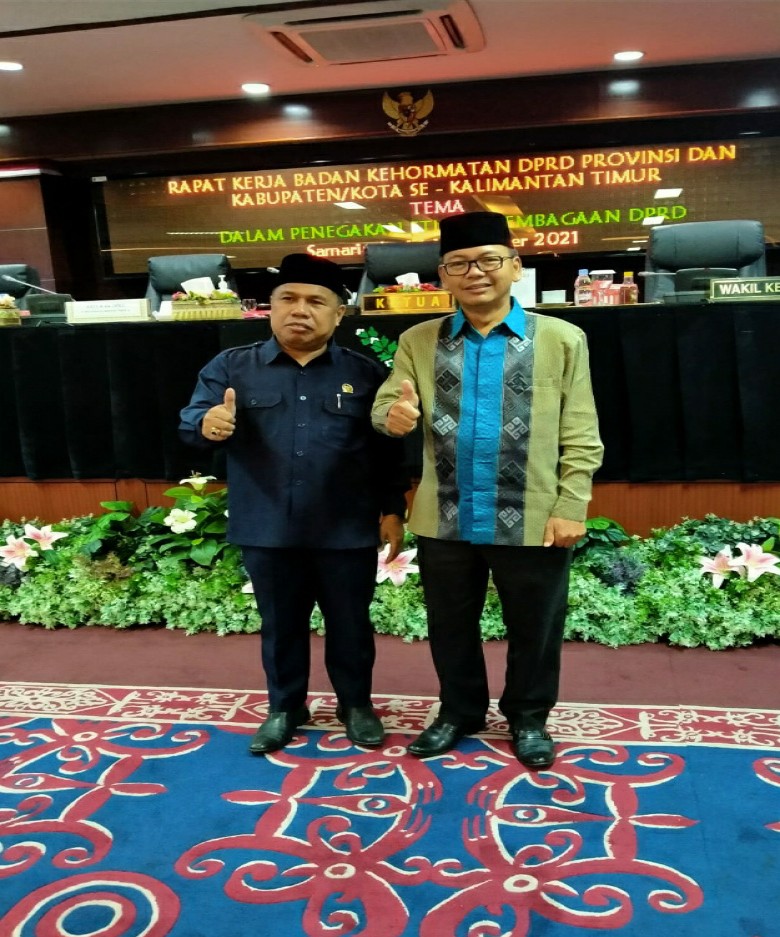 BK DPRD Kukar Ikuti Rapat Kerja BK se-Kaltim