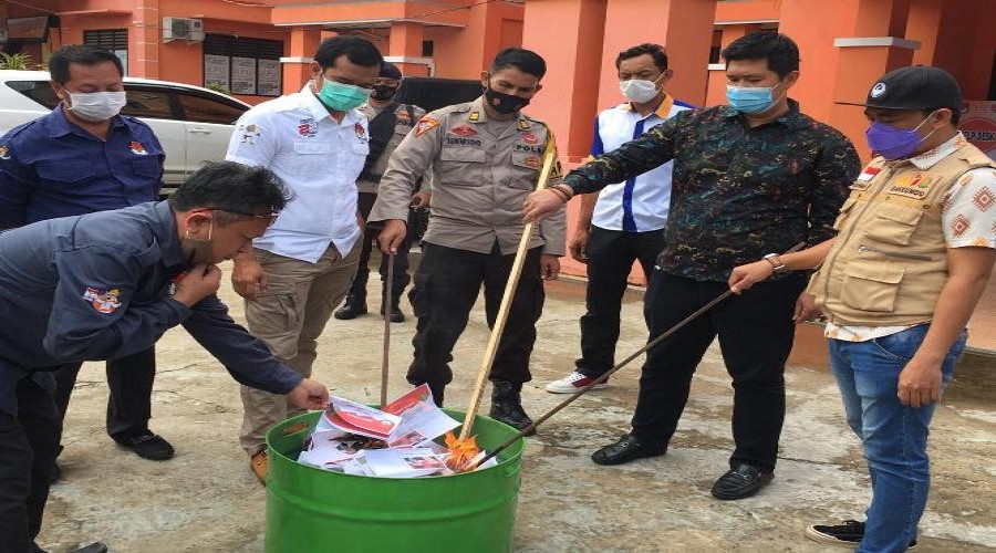 KPU Kukar Musnahkan 1.146 Surat Suara Rusak dan Berlebih