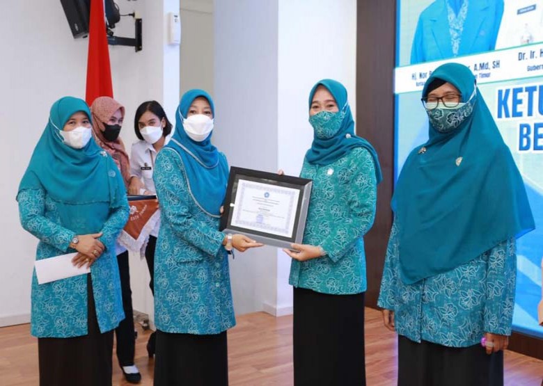 Bontang Juara 3 Panji Keberhasilan Bidang PKK 2020