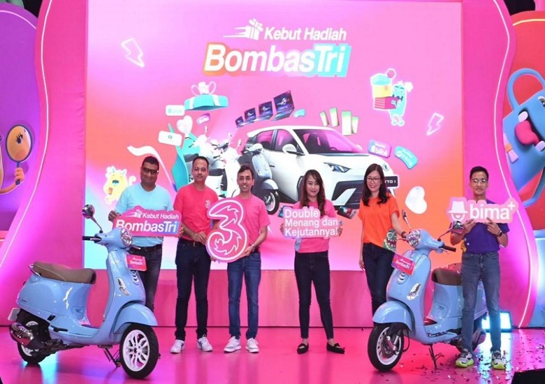 Indosat Tri Hadirkan BombasTri 2025: Double Kesempatan Menang Ribuan Hadiah Menarik