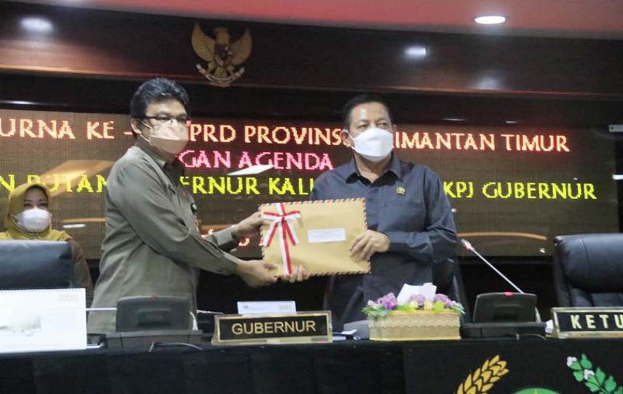 Pansus LKPJ Gubernur Sampaikan Rekomendasi, Pemprov  Kaltim Berikan Apresiasi