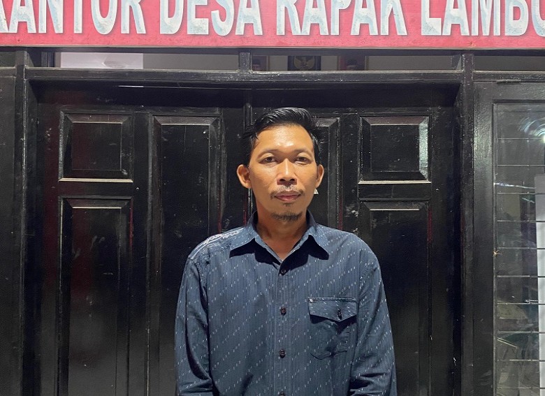 Kades Rapak Lambur Muhamad Yusuf: Pembangunan Infrastruktur Jalan dan Perbaikan Lingkungan jadi Prioritas