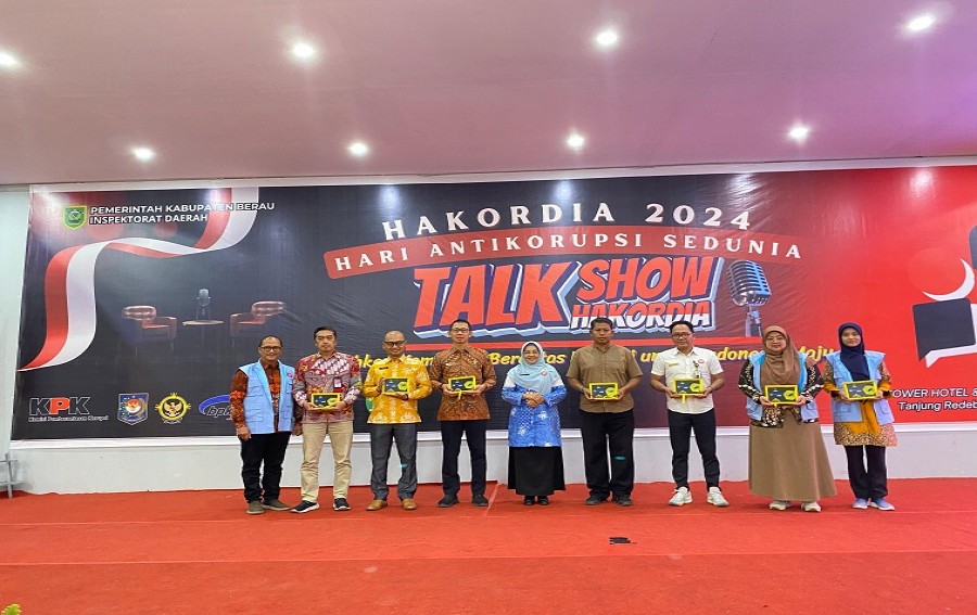 Talkshow Hakordia 2024, Bupati Ajak Stekholder dan Masyarakat Teguhkan Budaya Antikorupsi