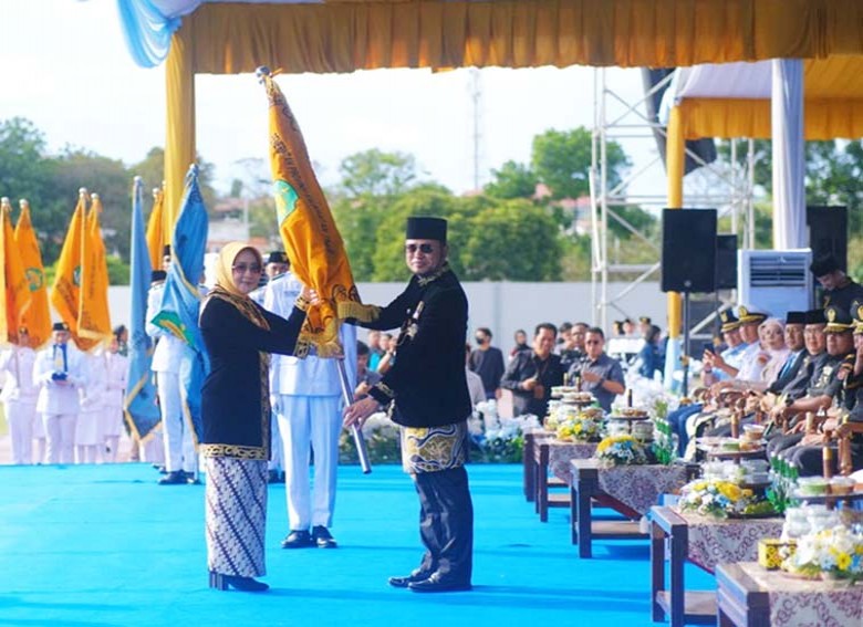 Pemkab Berau Terima Penghargaan Arindama di Peringatan HUT Ke-69 Provinsi Kaltim