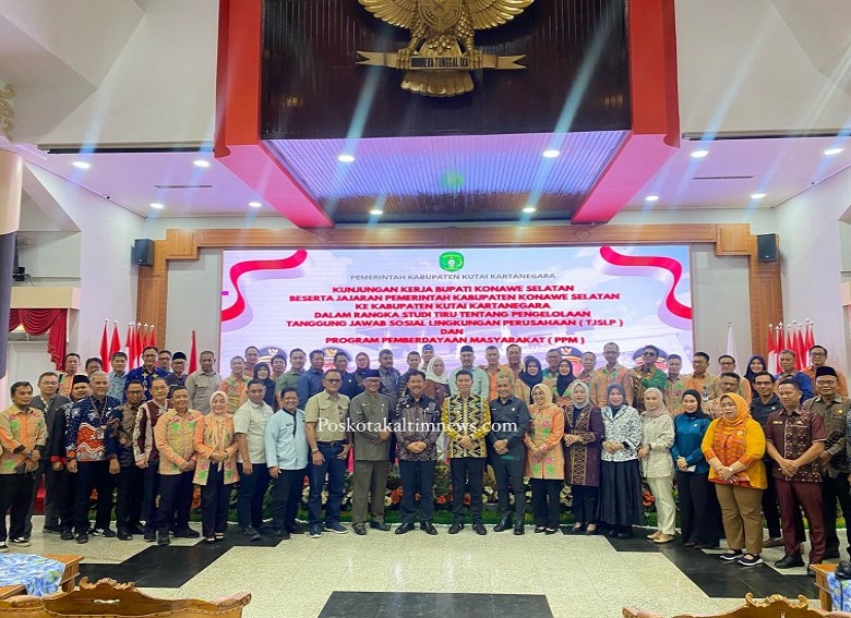 Pemkab Kukar Terima Kunjungan Studi Tiru TJSLP dan PPM dari Bupati Konawe Selatan