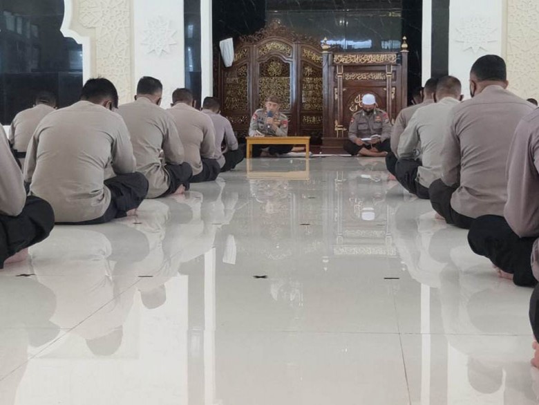 Pembinaan Rohani dan Mental, Batalyon A Pelopor Brimob Polda Kaltim Laksanakan Doa dan Yasin Bersama