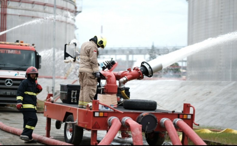 Bentuk Kesiapsiagaan, KPI Unit Balikpapan Lakukan Major Emergency Drill