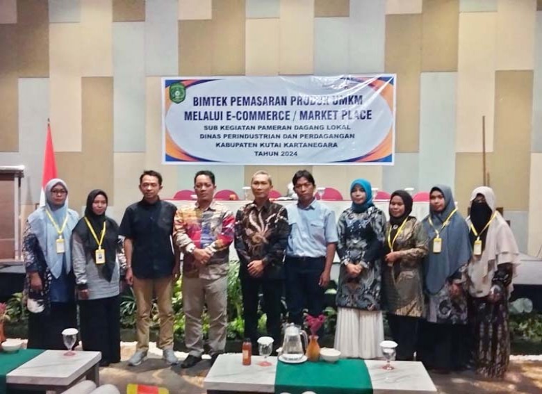 Perluas Pemasaran Melalui E-Commerce, Disperindag Kukar Gelar Bimtek untuk UMKM dan IKM