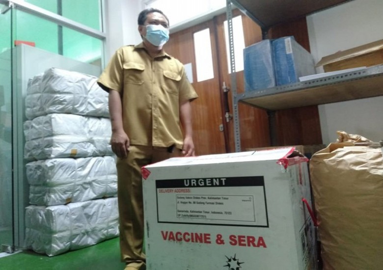 Vaksin Sinovac Tahap ke II Sasar Pedagang dan Tukang Ojek