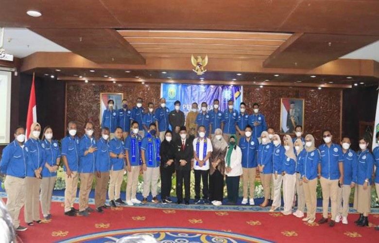 Hadiri Pelantikan Pengurus DWP Gekrafs Kaltim, Hadi Berpesan Harus Bangga Melayani Bangsa