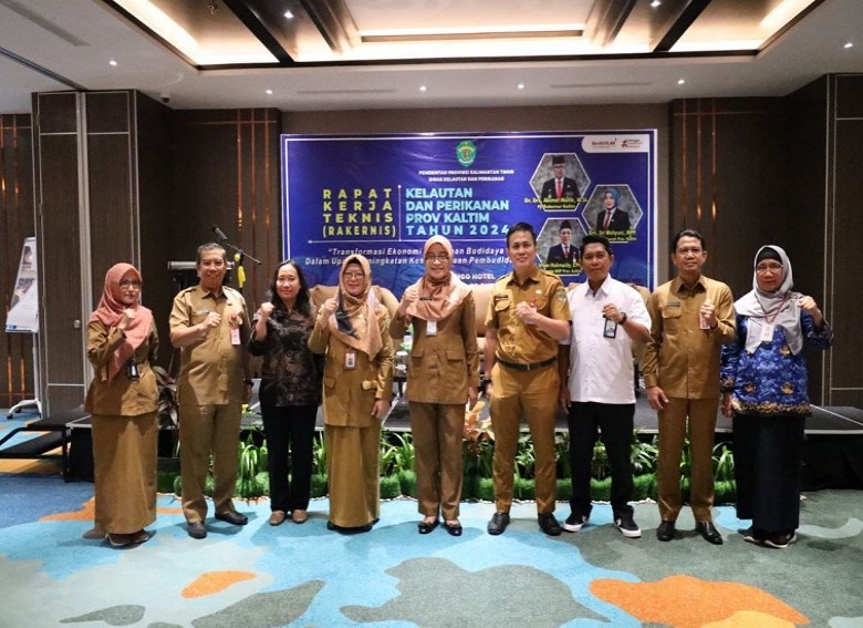 Buka Rakernis Kelautan dan Perikanan se Kaltim 2024, Sekda Sri Berharap Kaltim Menjadi Pusat Budidaya Perikanan