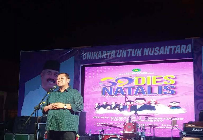 Hadiri Puncak Dies Natalis Unikarta ke 39, Ini Harapan Ketua DPRD Kukar