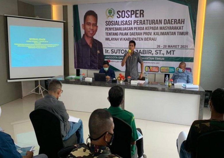 Sutomo Jabir Ajak Masyarakat Taat Bayar Pajak