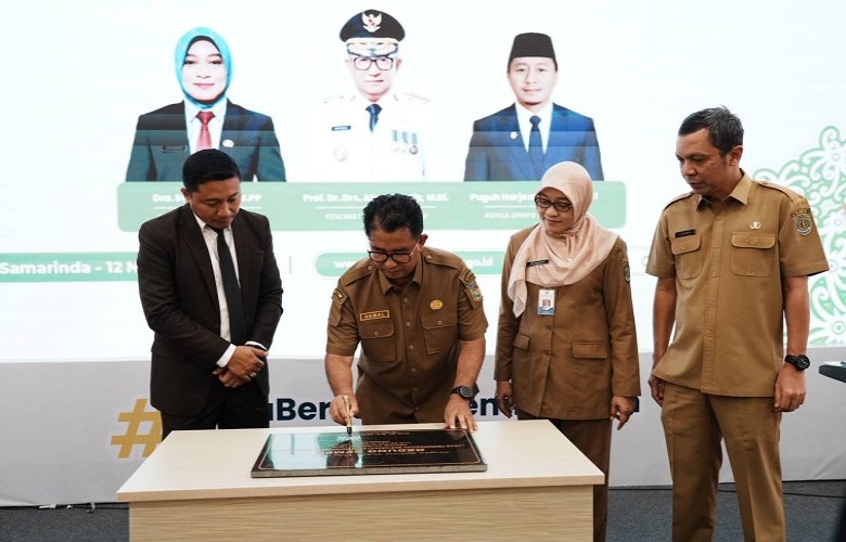 Peresmian Gedung Baru DPMPD Provinsi Kaltim, Pj Gubernur : Gedung Baru Harus Diikuti Peningkatan Kinerja