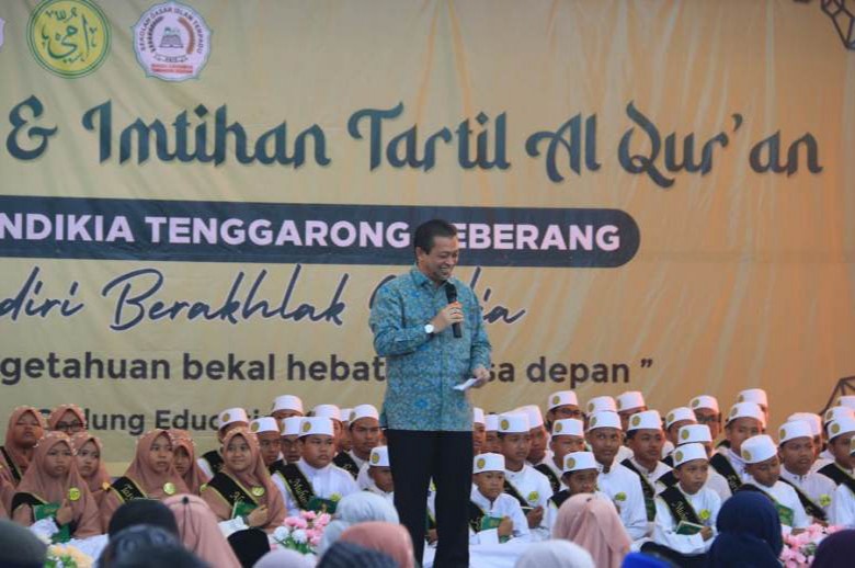 Pelepasan Siswa Siswi SDIT dan SMPIT Insan Cendikia, Wagub Berpesan Teruslah Menuntut Ilmu Setinggi Mungkin
