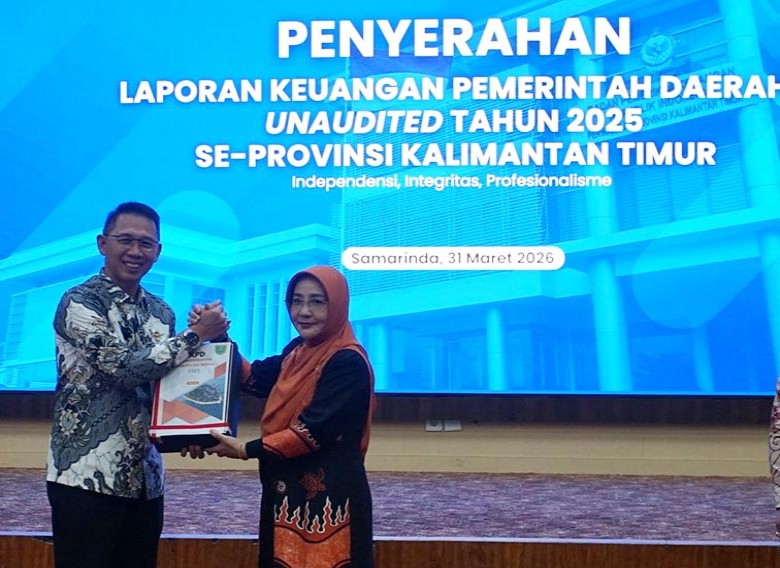 Pemkab Berau Serahkan LKPD Tahun 2025 Ke BPK RI Provinsi Kaltim